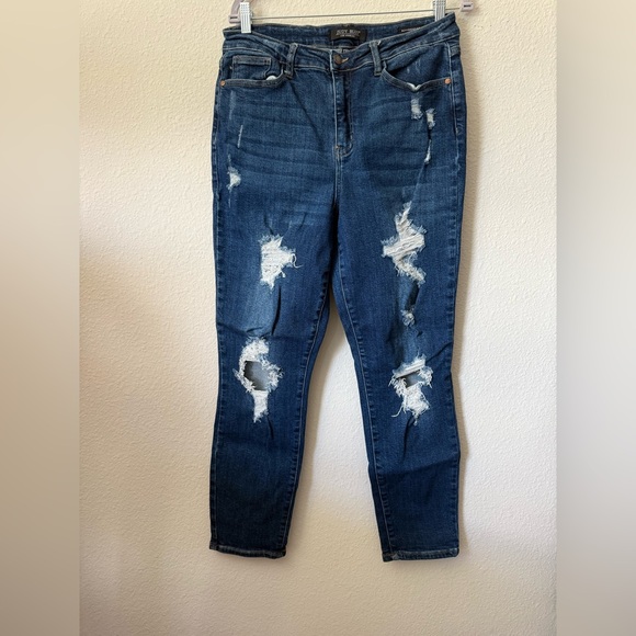 Judy Blue Boyfriend Fit Jeans size 13 / 31 - Picture 1 of 3